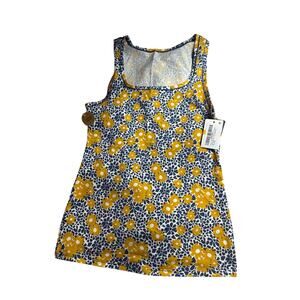 Wacoal Cotton Tank small Deco Floral NWT layering tank cotton tank Small floral